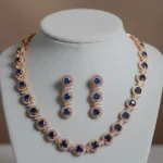 Midnight Circle Necklace Set